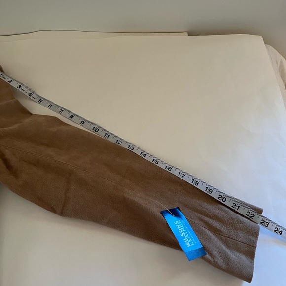 SOLD…On another Platform! Wilsons Genuine Leather Suede Tan Women Jacket Size L - Picture 9 of 11